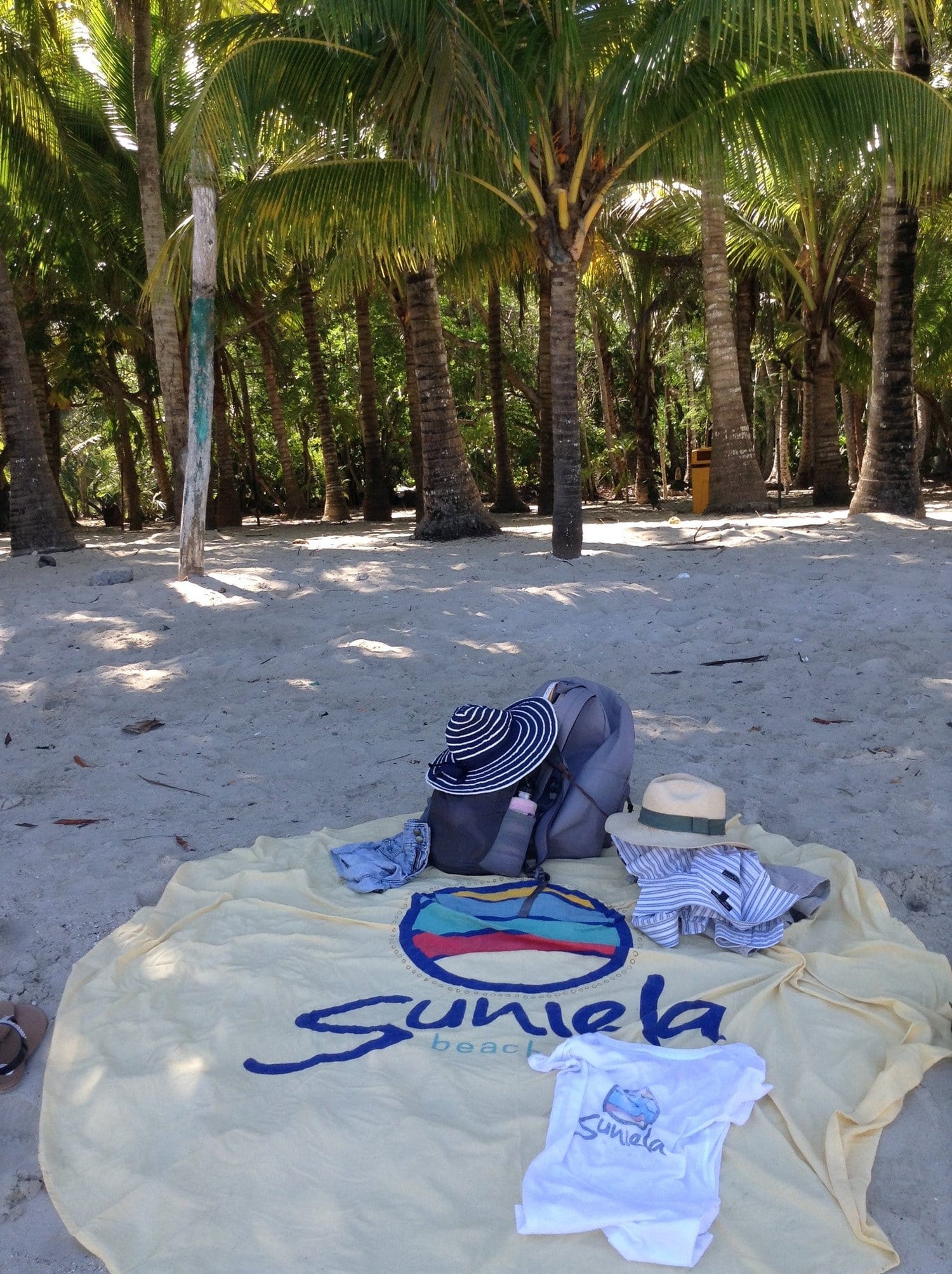 Suniela beach mat at playa de las gatas