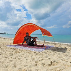 Best portable shade tent for the beach_printTribalJungle