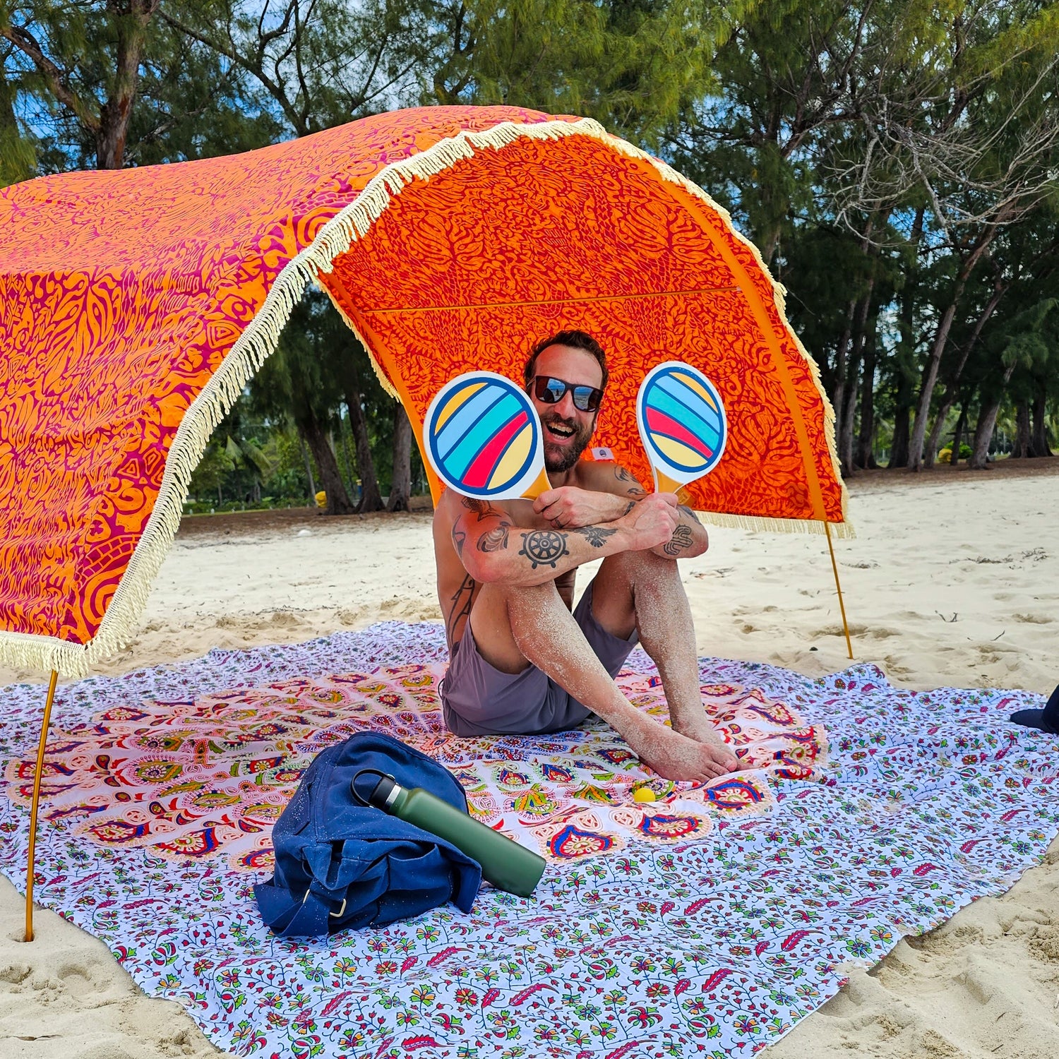 Suniela Beach Paddleball game set for family fun