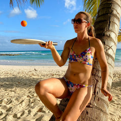 Beach Paddleball Game by Suniela