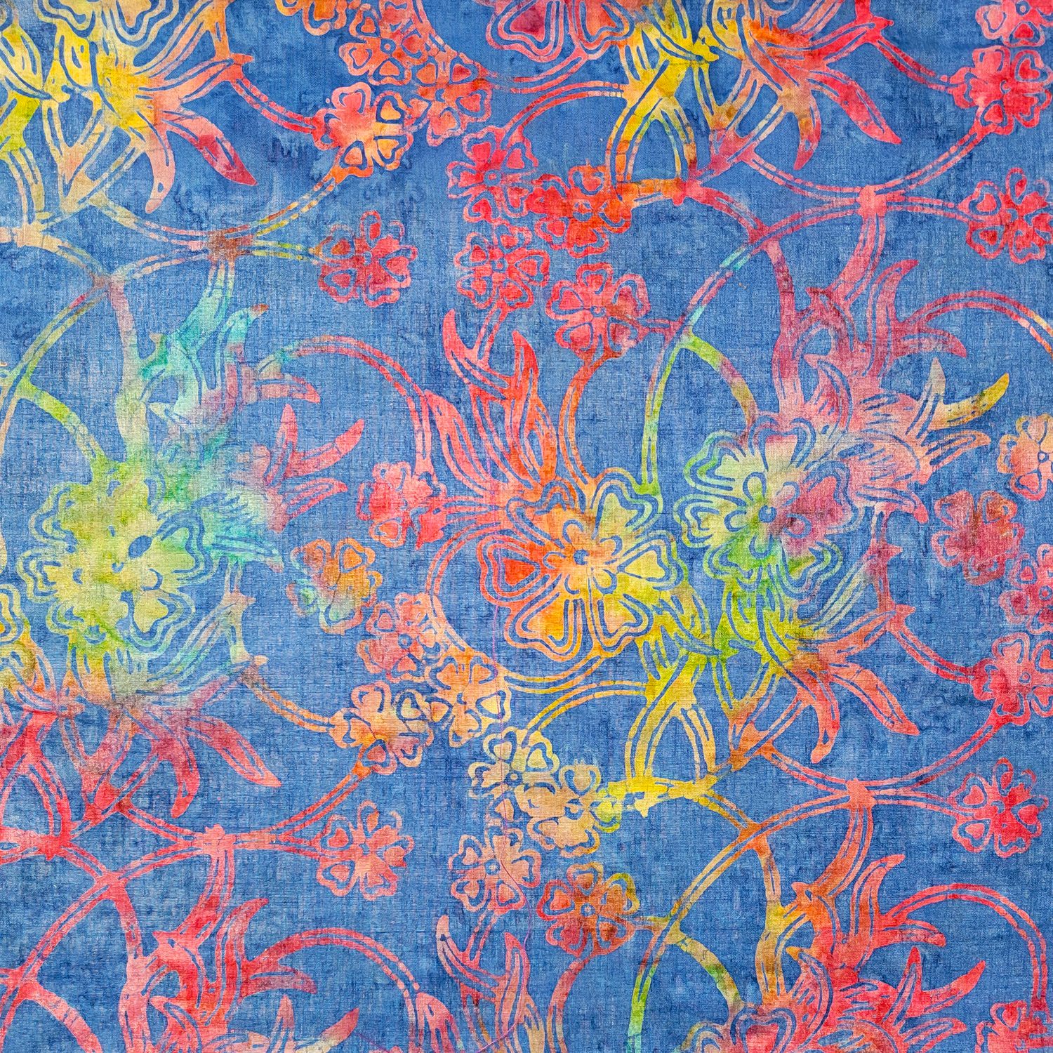 hand dyed batik fabric Suniela Beach_printJardinElectrique