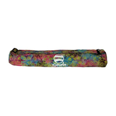 Beautiful hand dyed batik yoga mat bag_printJardinRose