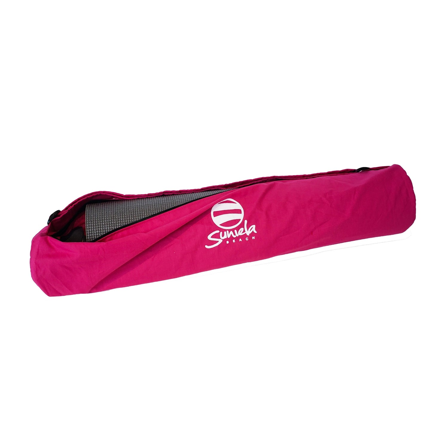 Pink travel yoga mat bag by Suniela_colourPassionfruit