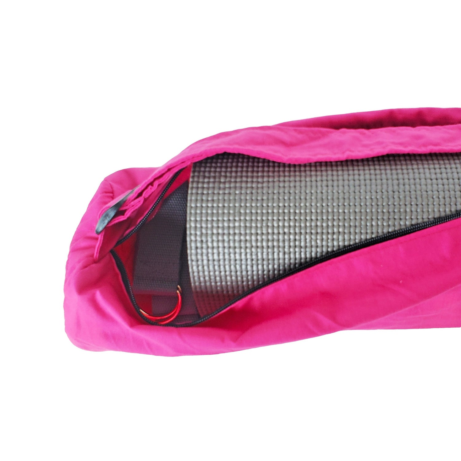 Pink travel yoga mat bag by Suniela_colourFlamingo