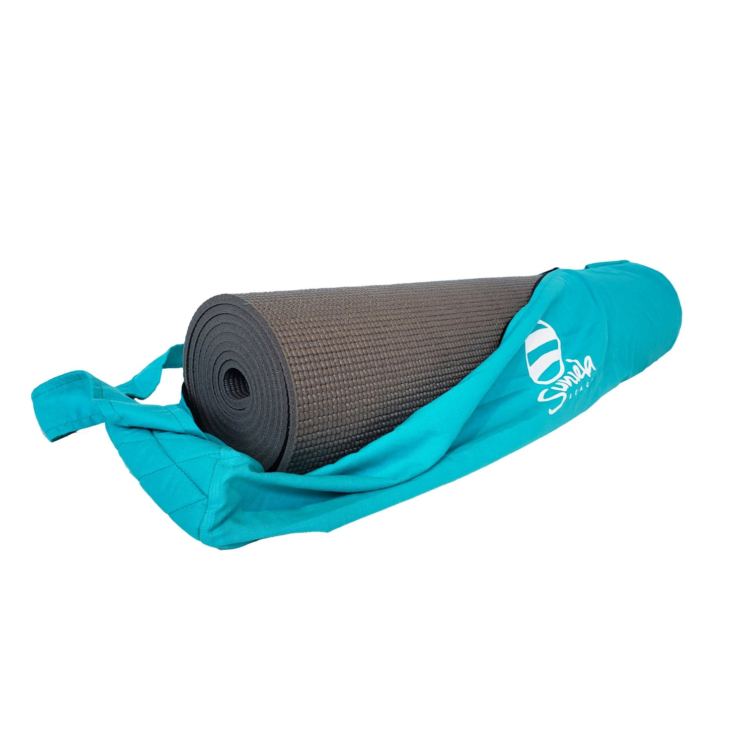 Travel yoga mat bag with zipper_colourSkyBlue