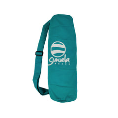 Vibrant blue cotton carrying bag_printTeal